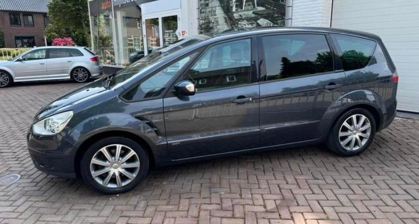 Ford S-Max 2.5 20V Turbo 162KW 2007 Grijs, Voorwielaandrijving, Stof, 1581 kg, 7 stoelen
