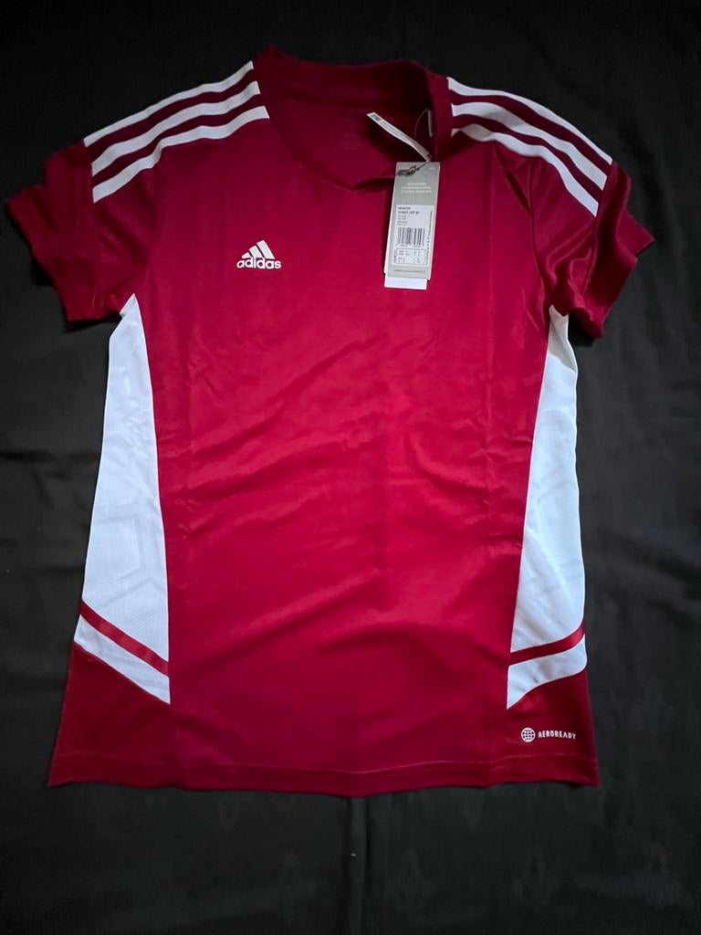 Nieuw Adidas shirt korte mouwen - ongedragen Maat S, Ophalen of Verzenden, Nieuw, Rood