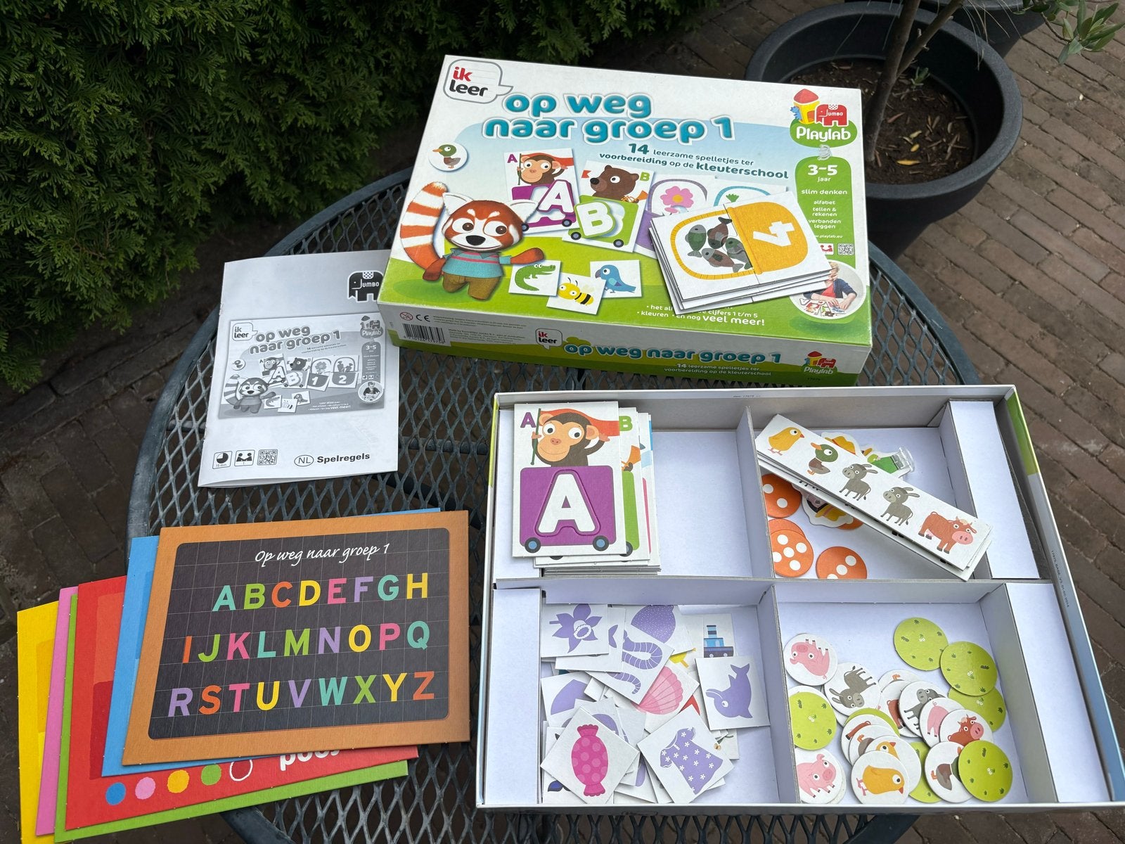 Ik leer op weg naar groep 1 - Educatief spel, Ophalen of Verzenden, Gebruikt, Taal en Lezen