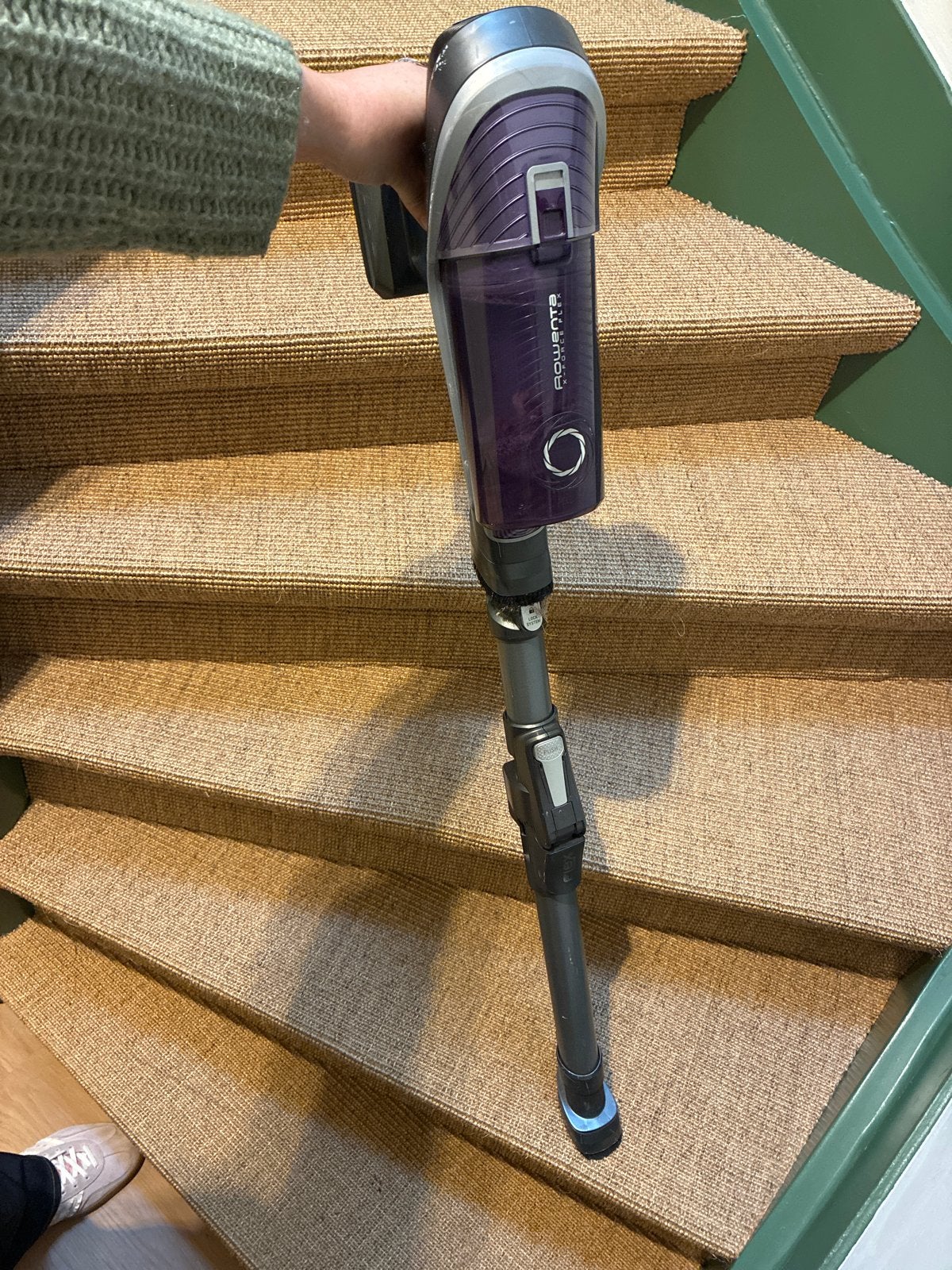 Rowenta X-Force Flex Steelstofzuiger, Witgoed en Apparatuur, Rowenta, Draadloos, Ophalen of Verzenden, Zo goed als nieuw