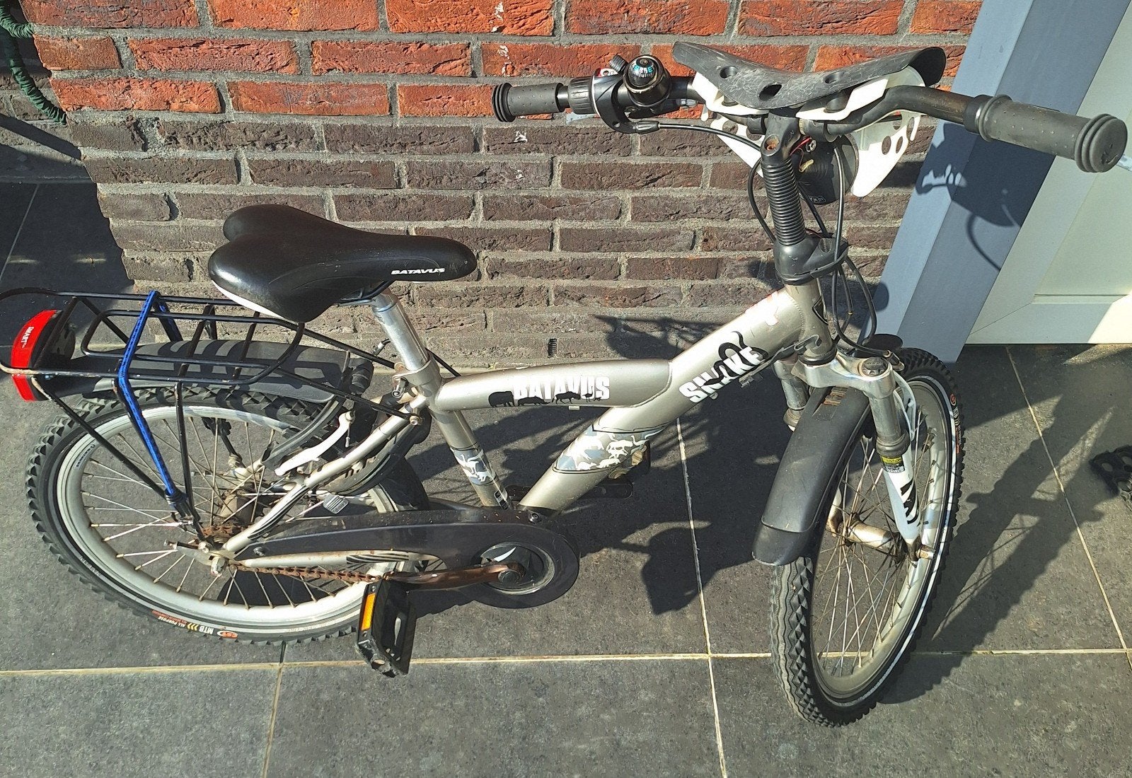 Batavus Snake  kinderfiets - 20 inch - Gebruikt, Ophalen, 20 inch of meer, Gebruikt, Velgrem