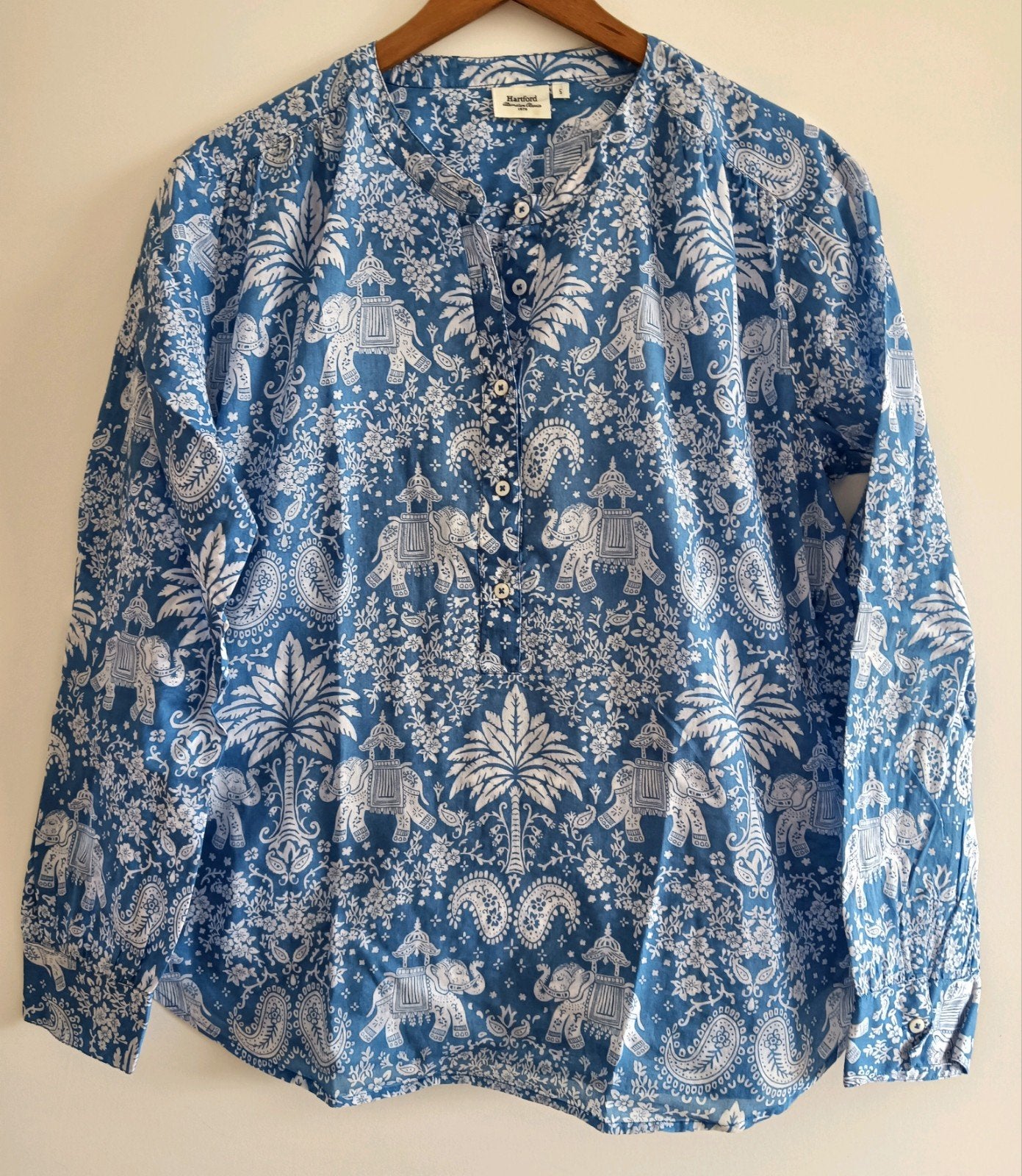 Hartford blouse maat 42/44 NIEUW, Des Petits Hauts, Blauw, Maat 42/44 (L), Nieuw
