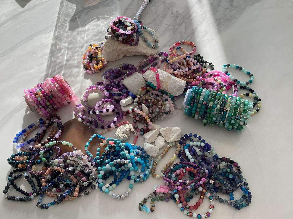 Assortiment Edelsteen Armbandjes  €1,00 per stuk, Overige materialen, Overige kleuren, Nieuw, Ophalen of Verzenden