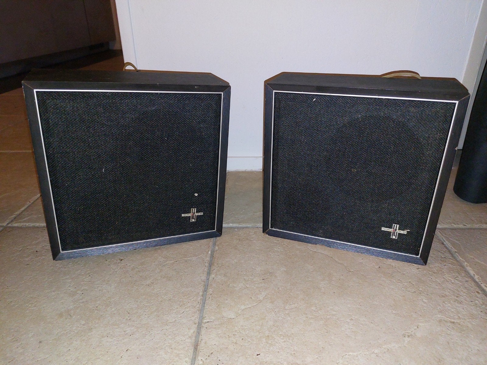 Vintage Philips speakers jaren '60 - 4 Ohm, 30 Watt, Ophalen, Stereo speakers, Philips, Gebruikt