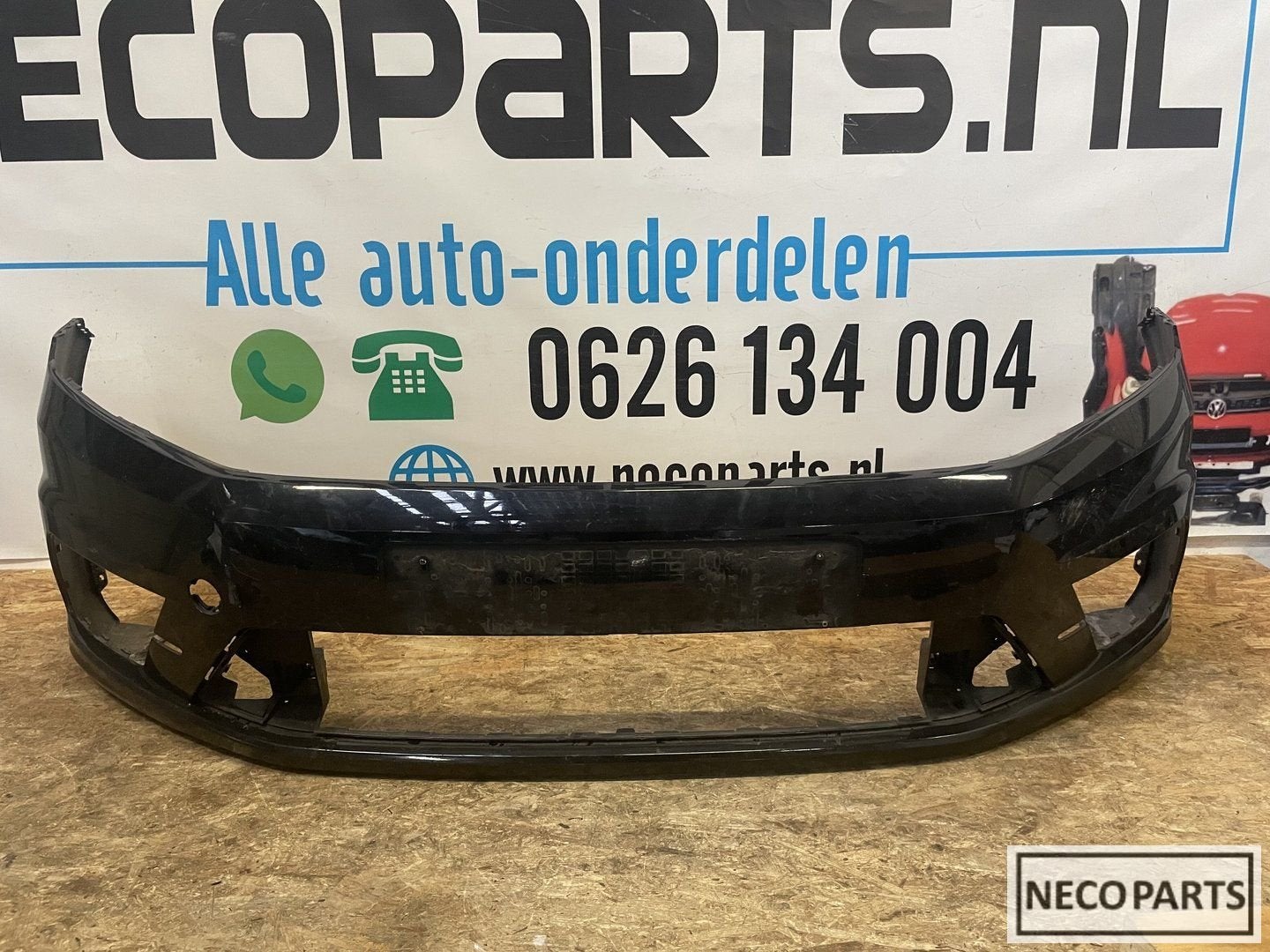 BUMPER VW CADDY VOORBUMPER ORIGINEEL ALLES LEVERBAAR !!, Gebruikt, Volkswagen, -, Ophalen of Verzenden