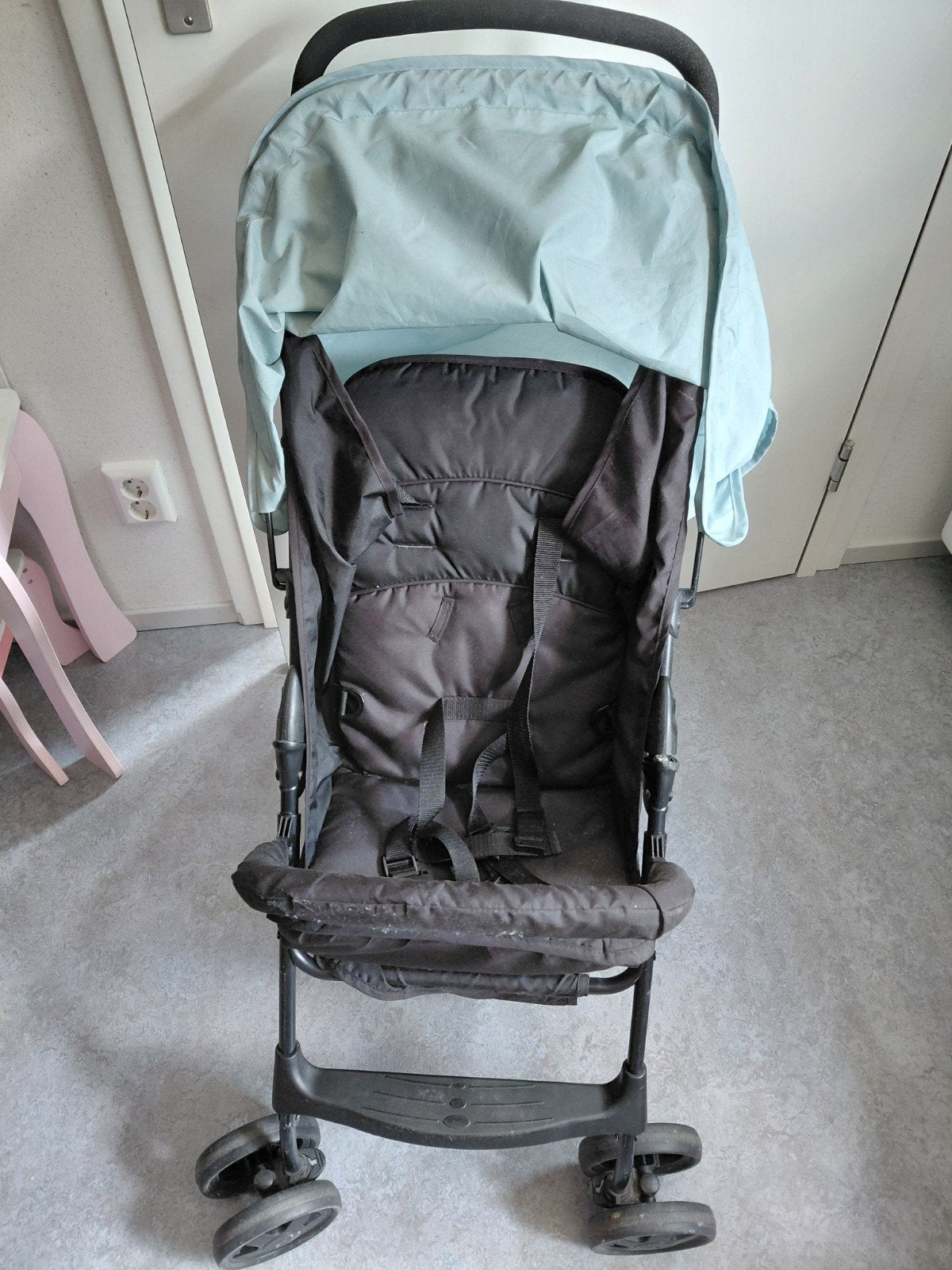 Kinderwagen, Ophalen, Zo goed als nieuw, Zonnekap