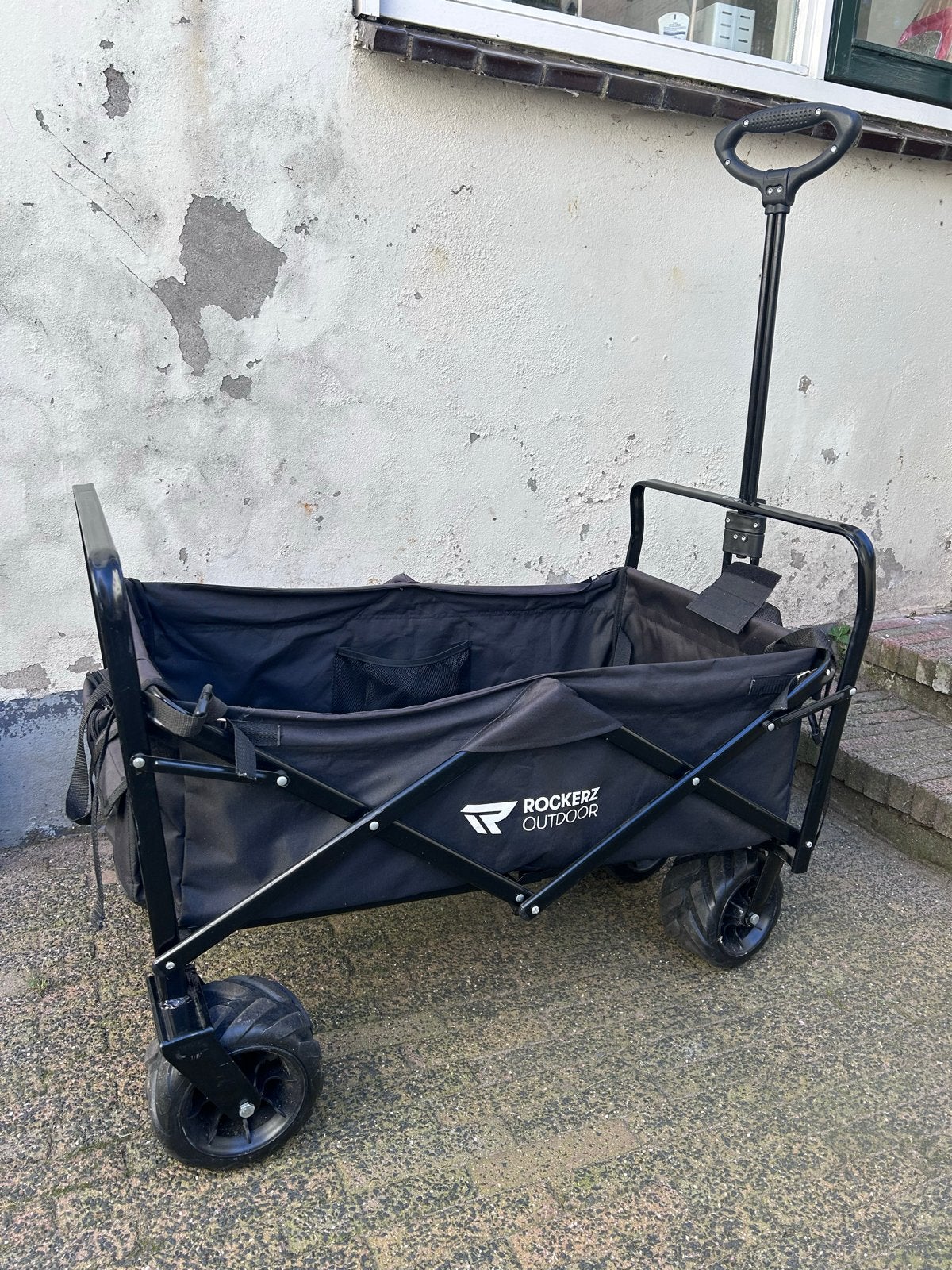 Opvouwbare bolderkar Rockerz Outdoor met gordels, Caravans en Kamperen, Ophalen, Opvouwbaar, Gebruikt