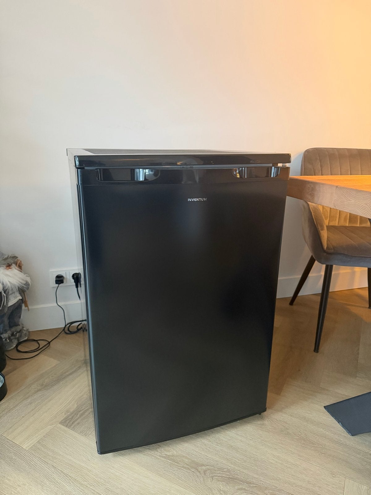 Inventum VR550B tafelmodel vriezer 88 liter, 75 tot 100 liter, Zo goed als nieuw, 45 tot 60 cm, Met vriesvak