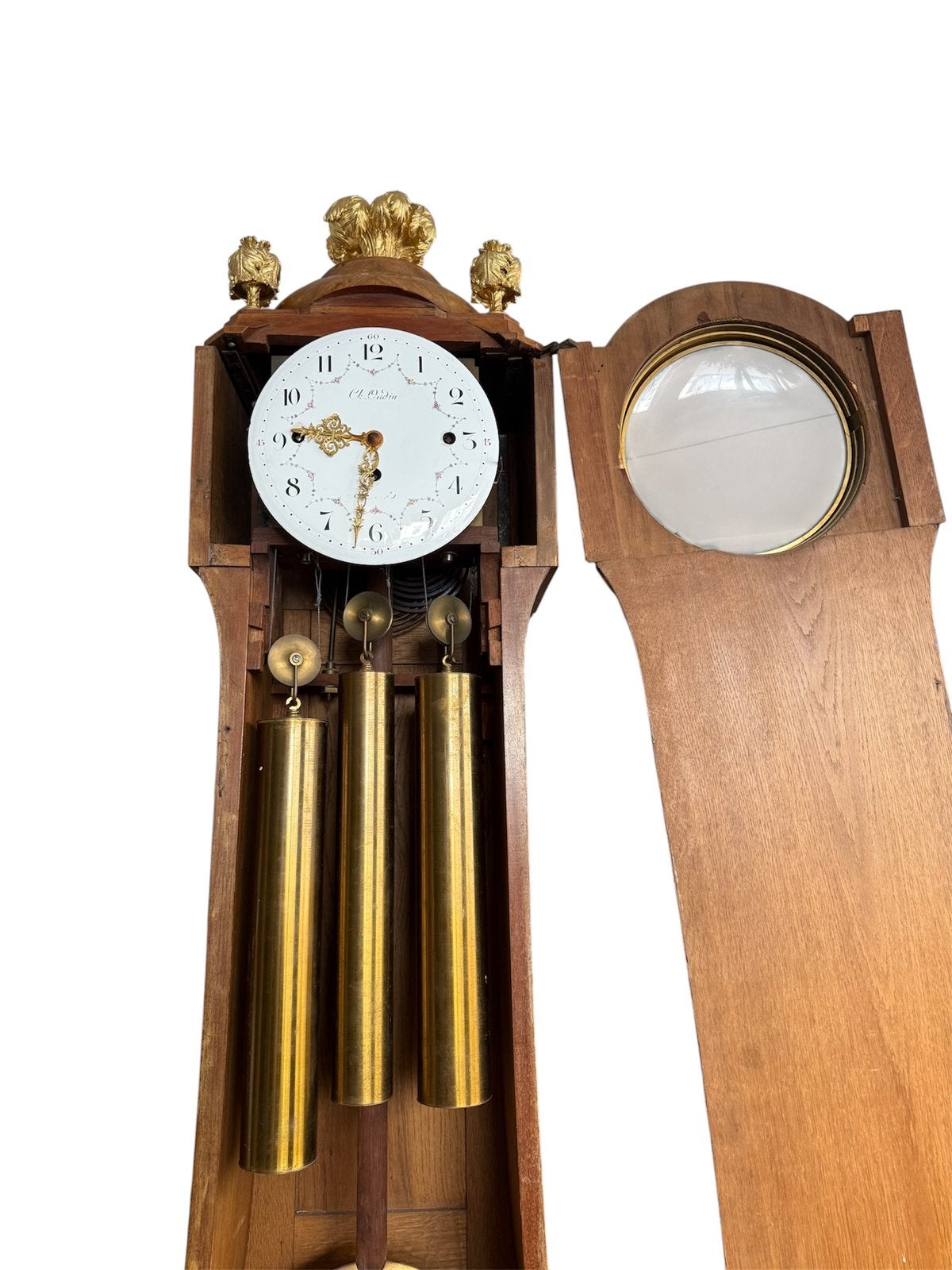 Staande klok, Bronze Pendule, Wandklok & Boulle uurwerken, Antiek en Kunst, Antiek | Klokken, Ophalen