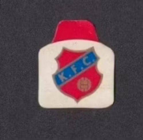 Embleem Logo Voetbalclub KFC Koog a/d Zaan 1960., Ophalen of Verzenden, Zo goed als nieuw