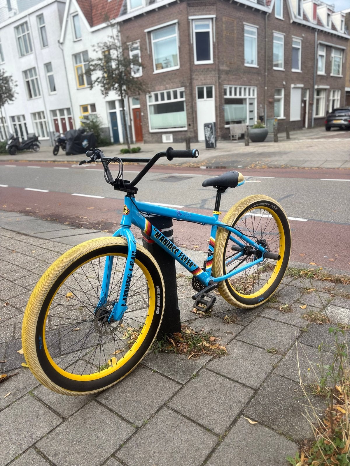 SE Bikes Maniac Flyer BMX Fiets - Zo goed als nieuw, Ophalen, 24 inch of meer, Staal, Zo goed als nieuw