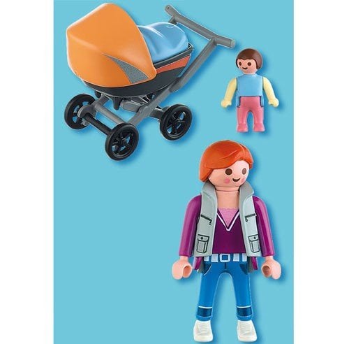 🎁 Playmobil 4756 - Mama met kinderwagen 🎁, Ophalen of Verzenden, Nieuw