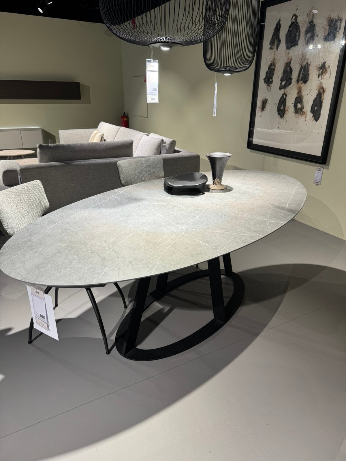 Harvink - eetkamertafel Fier, Ophalen, 200 cm of meer, 50 tot 100 cm, Zo goed als nieuw