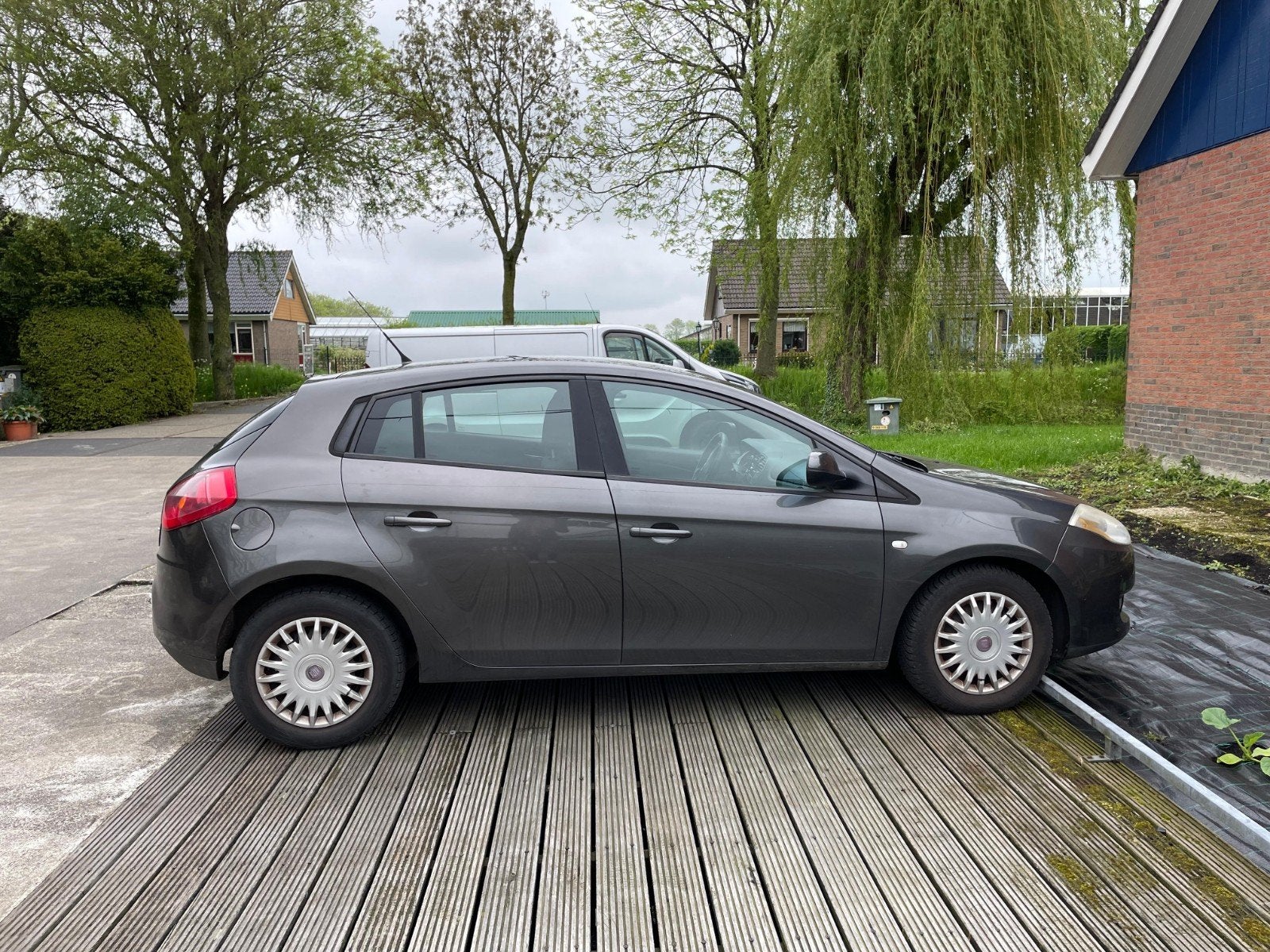 Fiat Bravo 1.4 16V 5DR 2008 Grijs, Voorwielaandrijving, 4 cilinders, Origineel Nederlands, Grijs