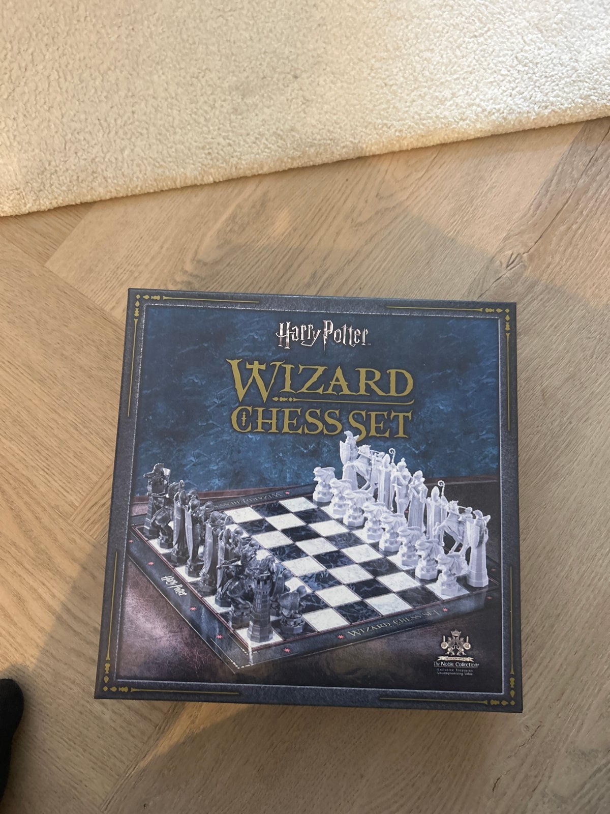 Harry Potter Wizard Chess Set - Compleet Schaakspel, Een of twee spelers, Ophalen of Verzenden, Zo goed als nieuw