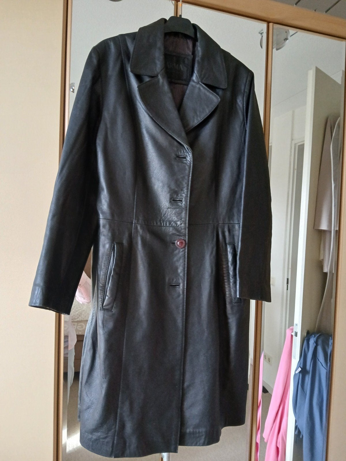 Arma dames leren jas maat 40, Kleding | Dames, Maat 38/40 (M), Bruin, Arma, Ophalen of Verzenden