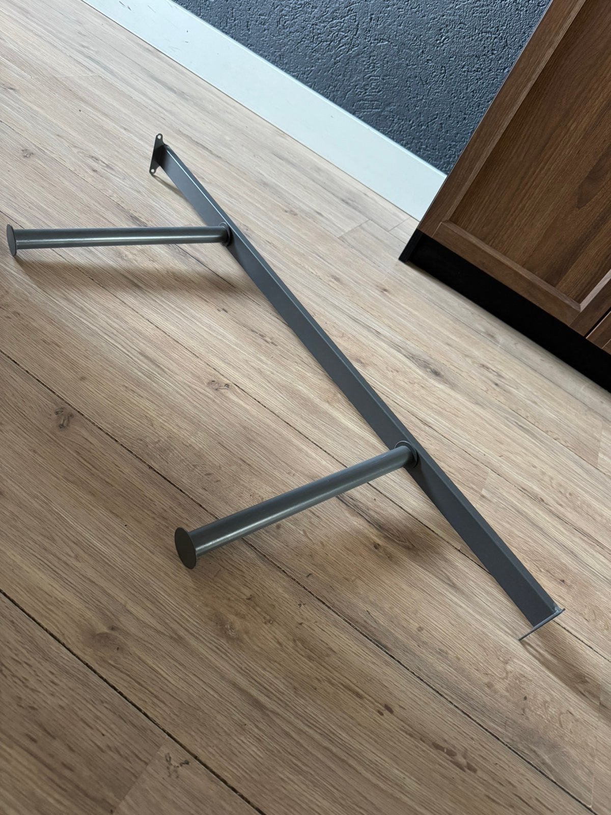 Grijze IKEA komplement kledingroede (35cm), Huis en Inrichting, Kasten | Kledingkasten, Ophalen, 50 tot 100 cm, Zo goed als nieuw