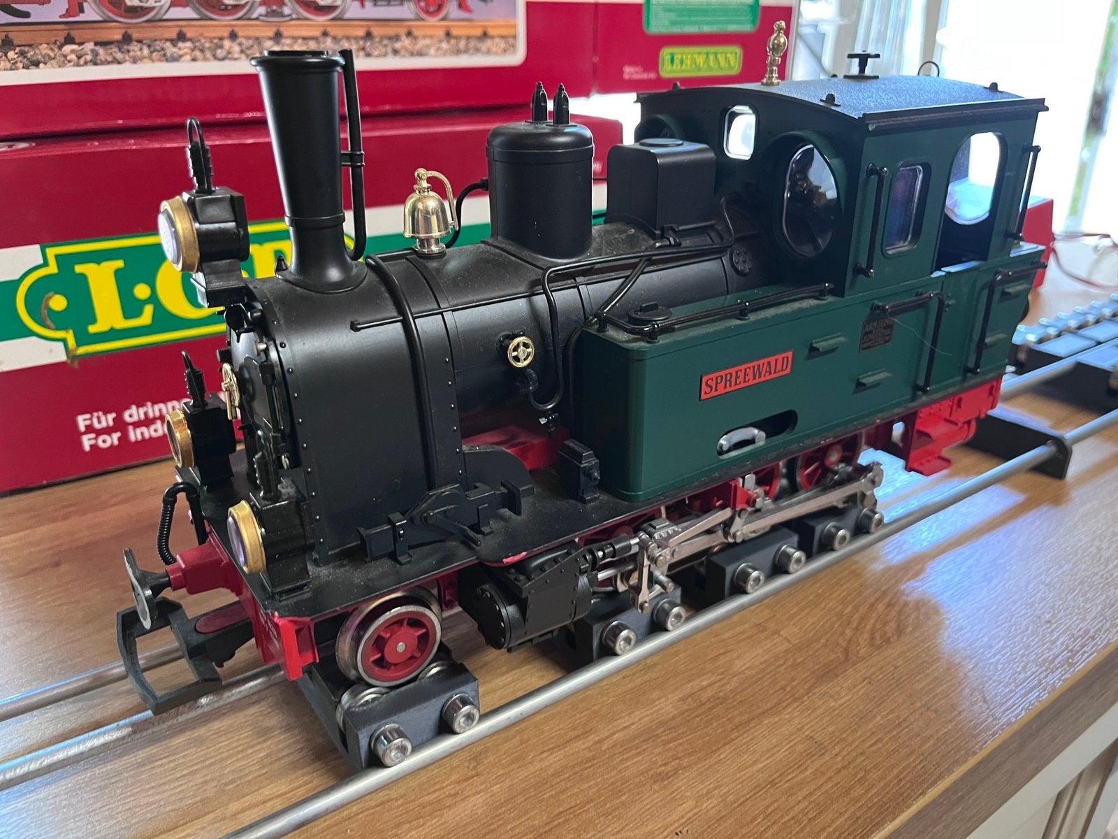 AANBIEDING: LGB Spreewald locomotief, Ophalen of Verzenden, Zo goed als nieuw, LGB, Gelijkstroom