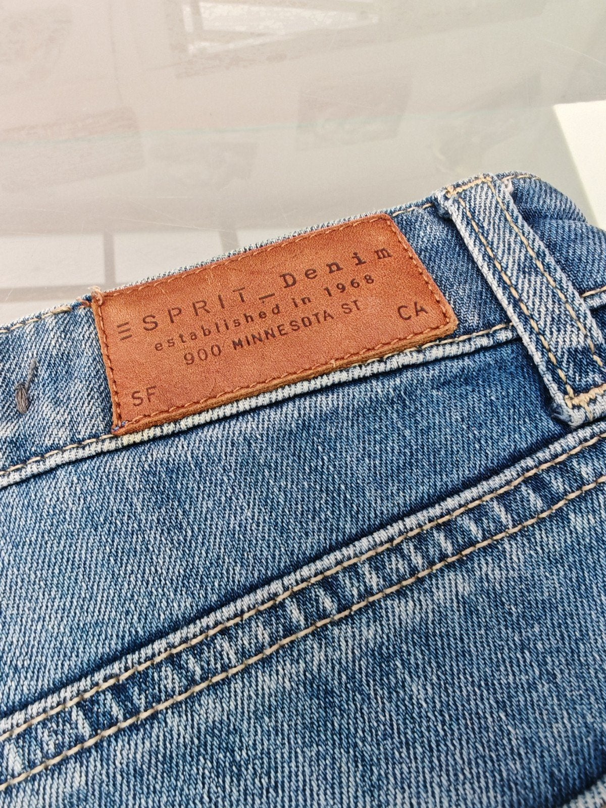Esprit Denim Jeans Maat 29, Blauw, Ophalen of Verzenden, W28 - W29 (confectie 36), Gedragen