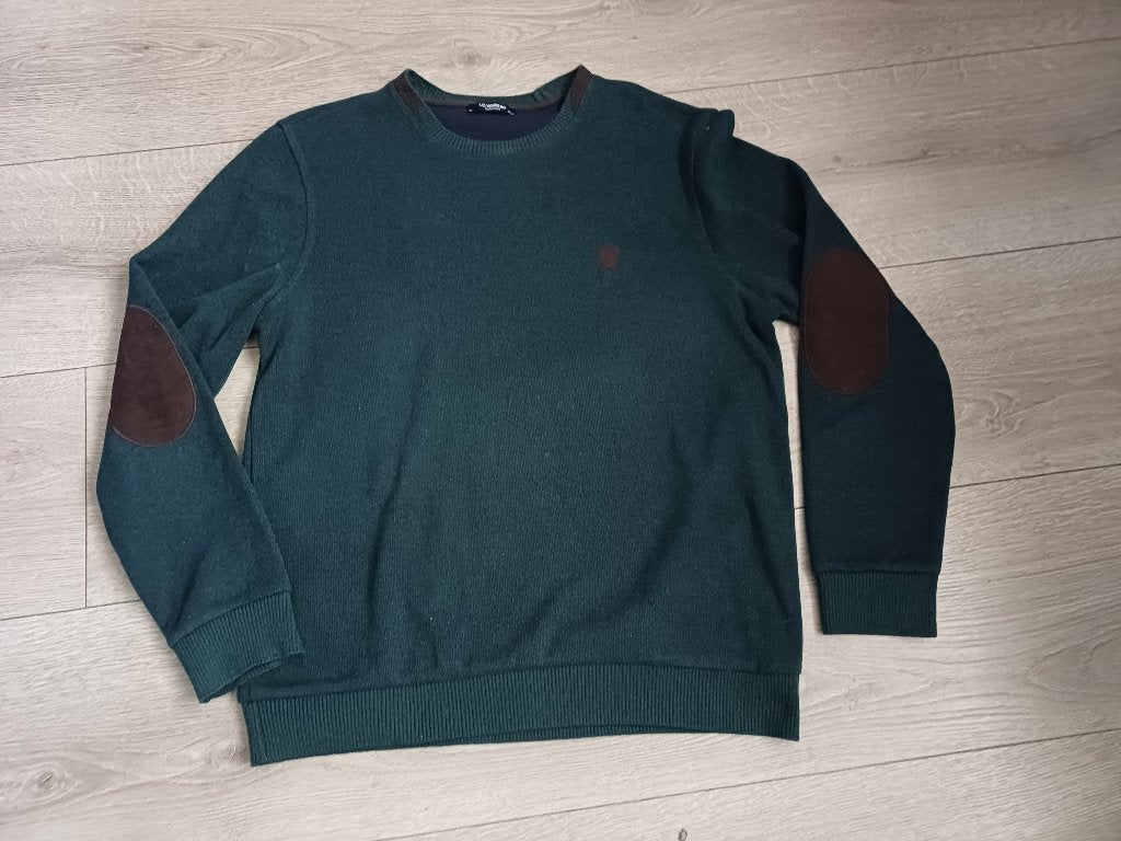 donkergroen trui LC WAIKIKI mt XL, Kleding | Heren, Maat 56/58 (XL), Zo goed als nieuw, Groen, LC Waikiki