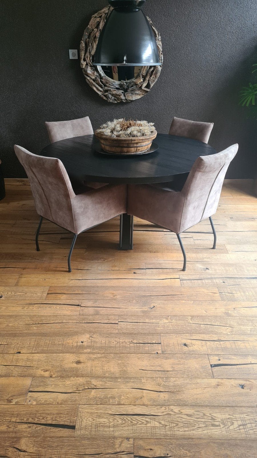 4 zgan eetkamerstoelen., Huis en Inrichting, Stoelen, Ophalen, Zo goed als nieuw, Overige kleuren