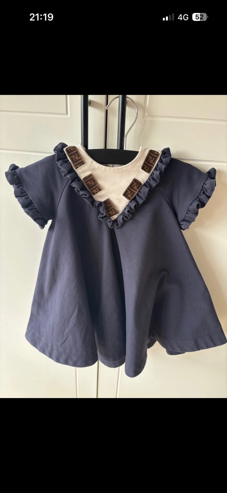 Fendi jurk, Ophalen of Verzenden, Zo goed als nieuw, Meisje, Jurkje of Rokje
