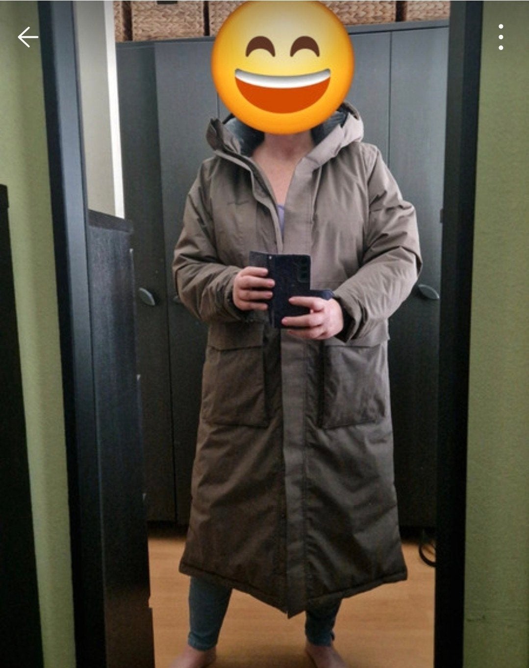 Didriksons lange parka jas *nieuw* maat 50, Ophalen of Verzenden, Nieuw, Zwart, Jas of Mantel