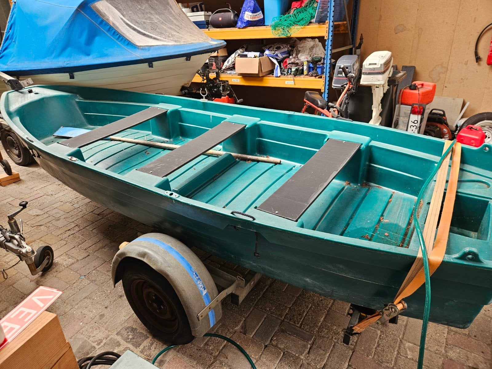 Fun Yak 440 polyethyleen / Punters 2x, Watersport en Boten, Accessoires en Onderhoud, Gebruikt, Overige typen, Ophalen