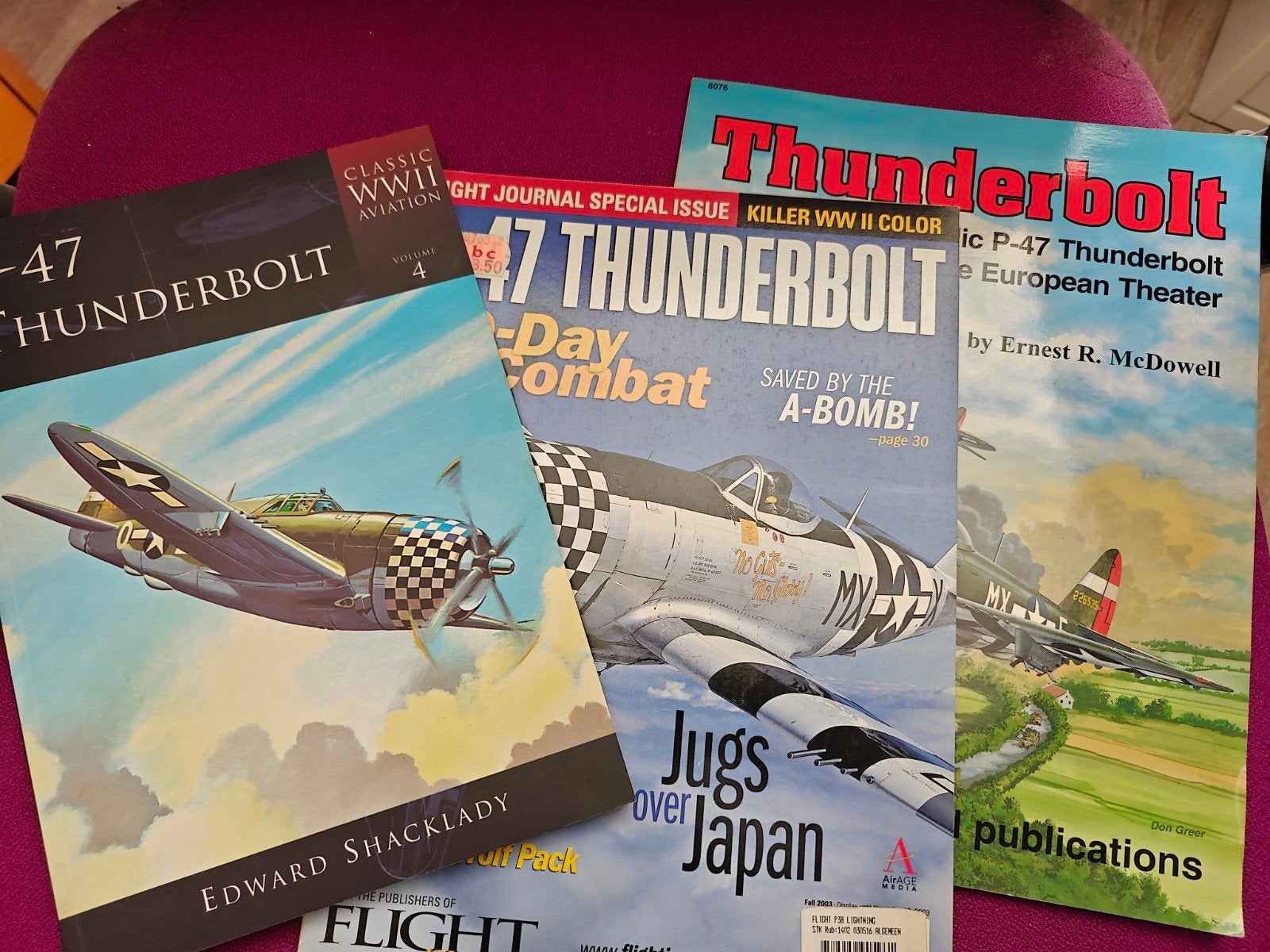 P-47 Thunderbolt Boeken en Tijdschrift - Set van 3, Ophalen of Verzenden, Luchtmacht, Edward Shacklady, Ernest R. McDowell, Tweede Wereldoorlog