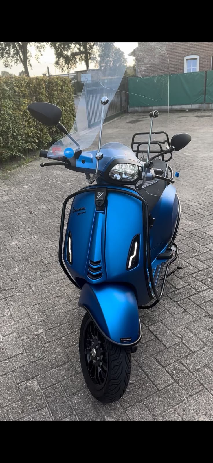 Vespa Sprint Blue Vivace - September 2023, Fietsen en Brommers, Ophalen, Maximaal 45 km/u, Vespa S, Zo goed als nieuw