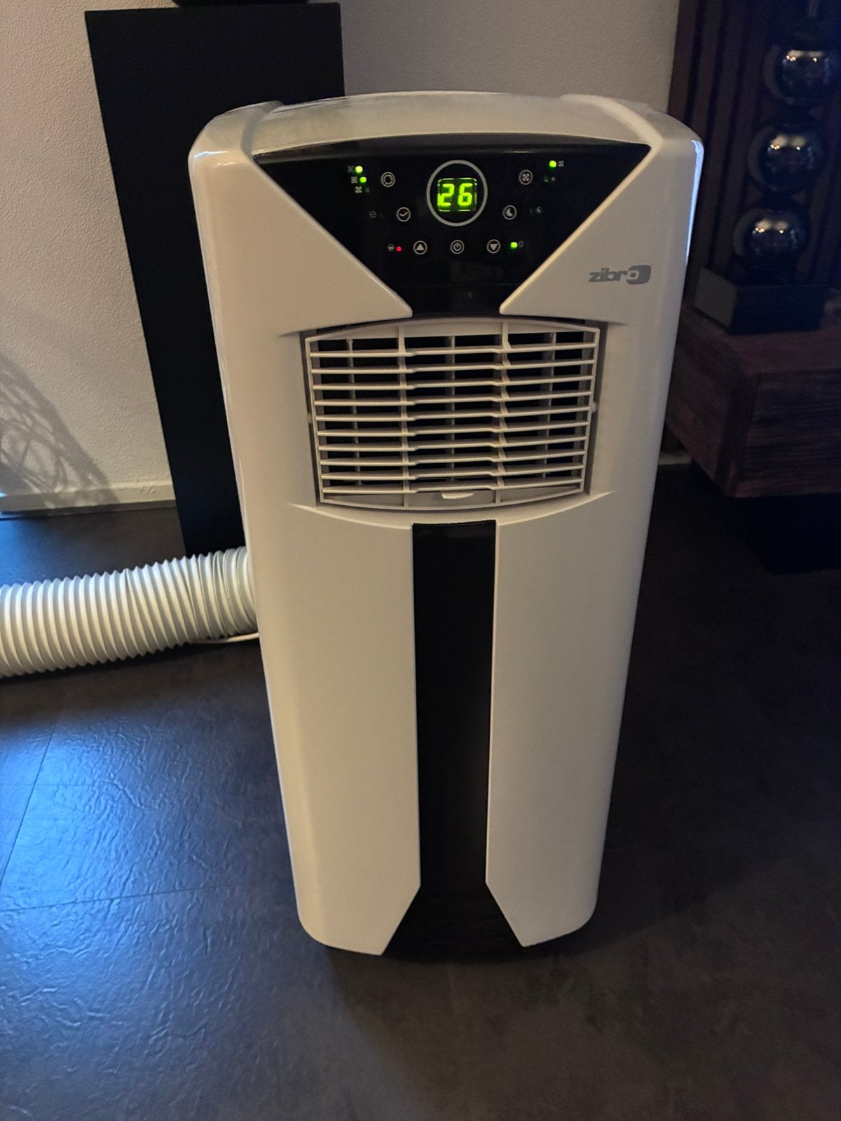 Mobiele airco Zibro P24, Ophalen, Gebruikt, Minder dan 60 m³, 2 snelheden