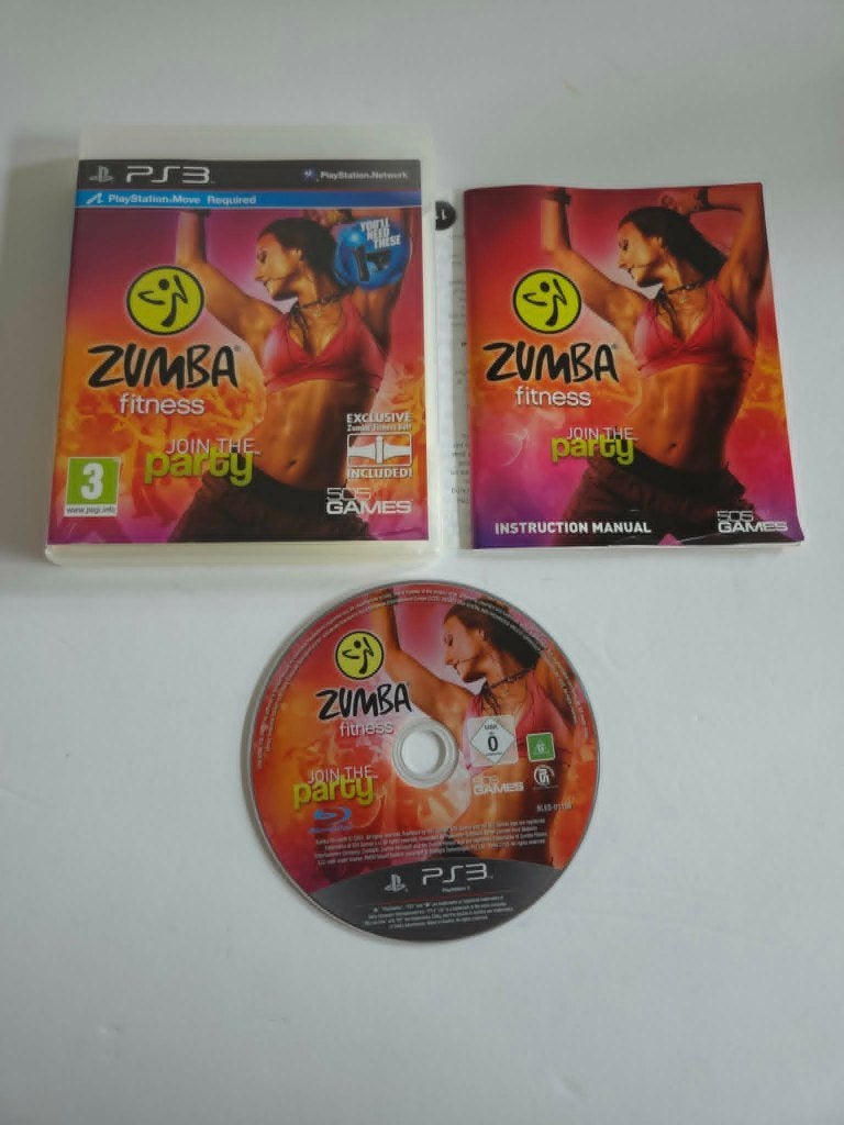 Playstation 3 (PS3) - Zumba - 10493, 1 speler, Racen en Vliegen, Ophalen of Verzenden, Zo goed als nieuw