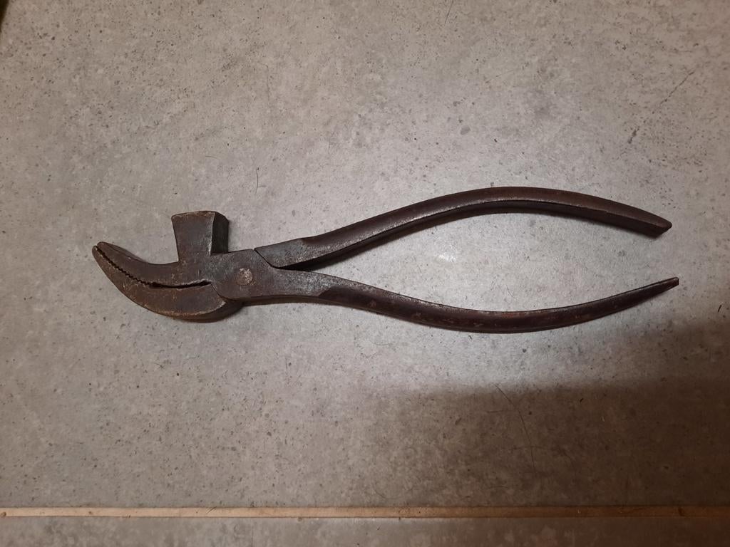 Lederbewerking  leerberwerkingstang  schoenmaker, Antiek en Kunst, Ophalen of Verzenden