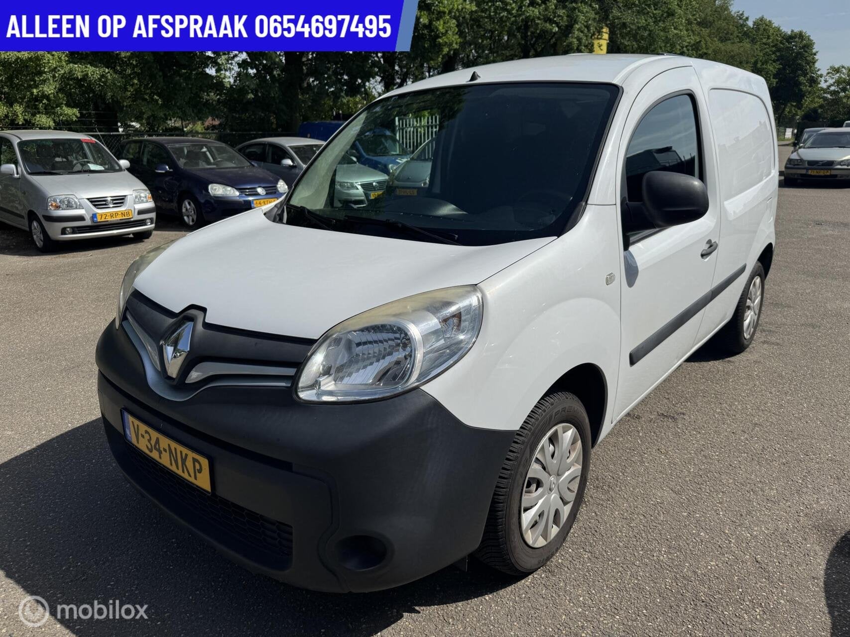 Renault Kangoo Express 1.6-16V Express Comfort 95.DKM ! BENZ, Auto's, Bestelauto's, Voorwielaandrijving, Euro 5, Stof, Gebruikt