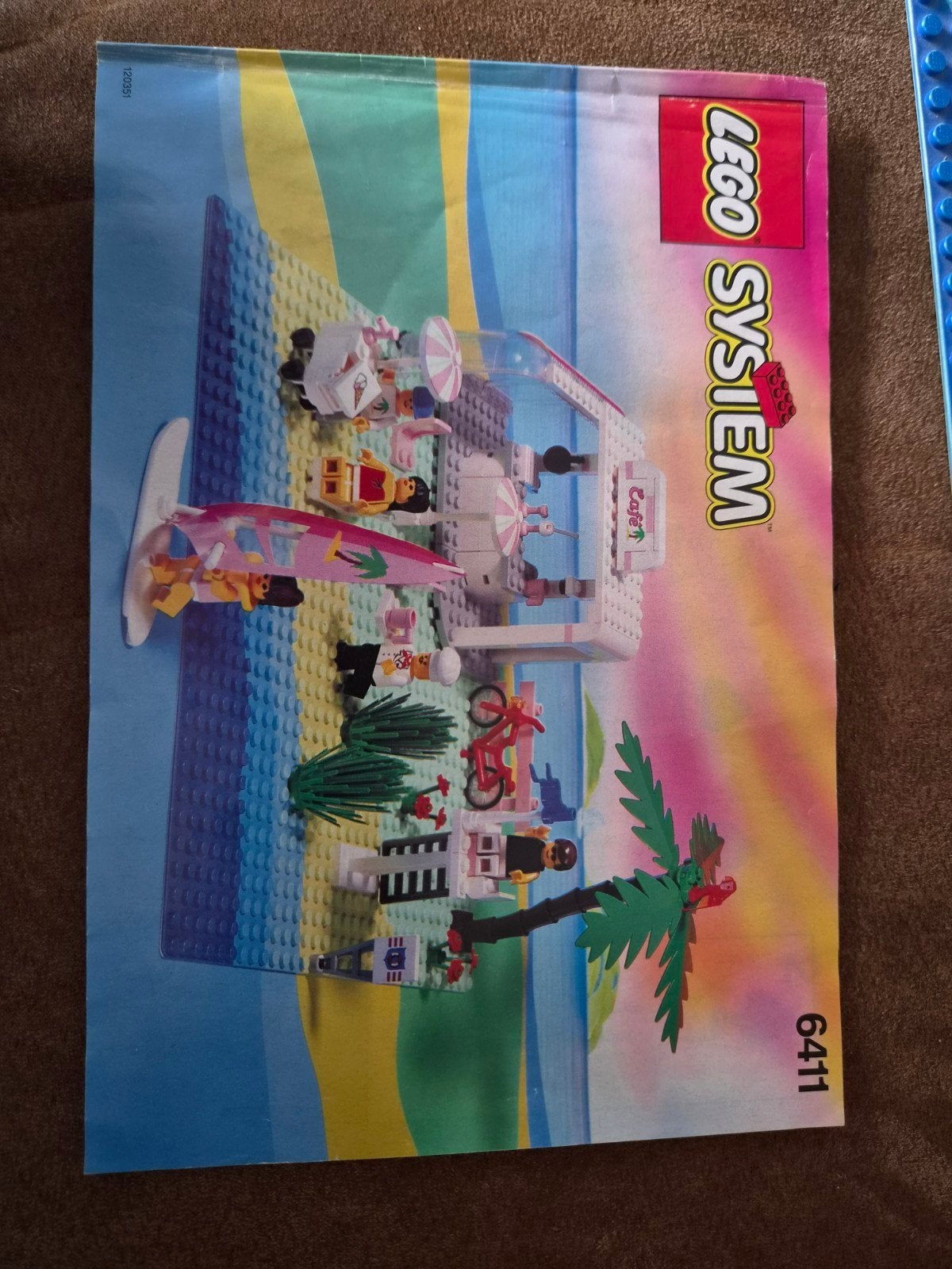 Lego 6411 - Vintage set compleet!, Kinderen en Baby's, Speelgoed | Duplo en Lego, Gebruikt, Overige thema's, Lego, Ophalen of Verzenden