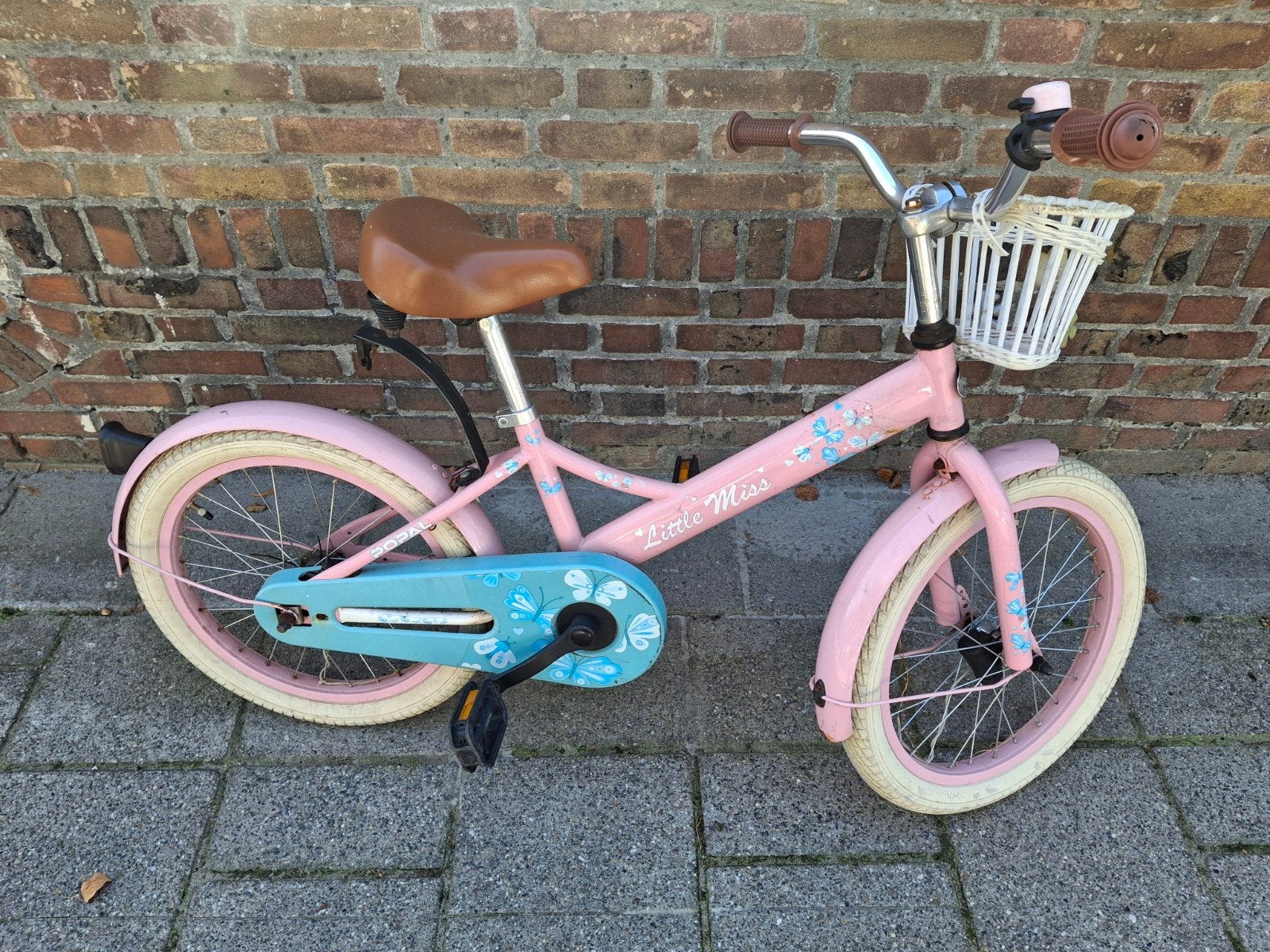 Popal Little Miss 18 inch kinderfiets, Fietsen en Brommers, Ophalen, Terugtraprem, Popal, 16 tot 20 inch
