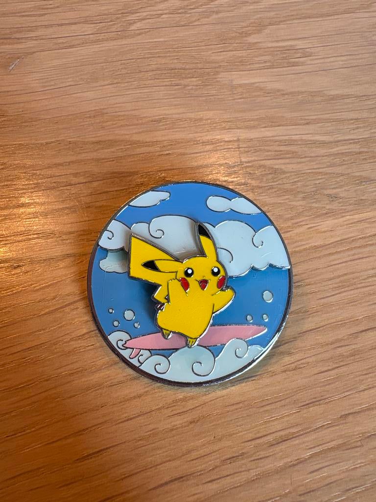 Pikachu Surf Pin - Pokémon Verzamelfiguur, Ophalen of Verzenden