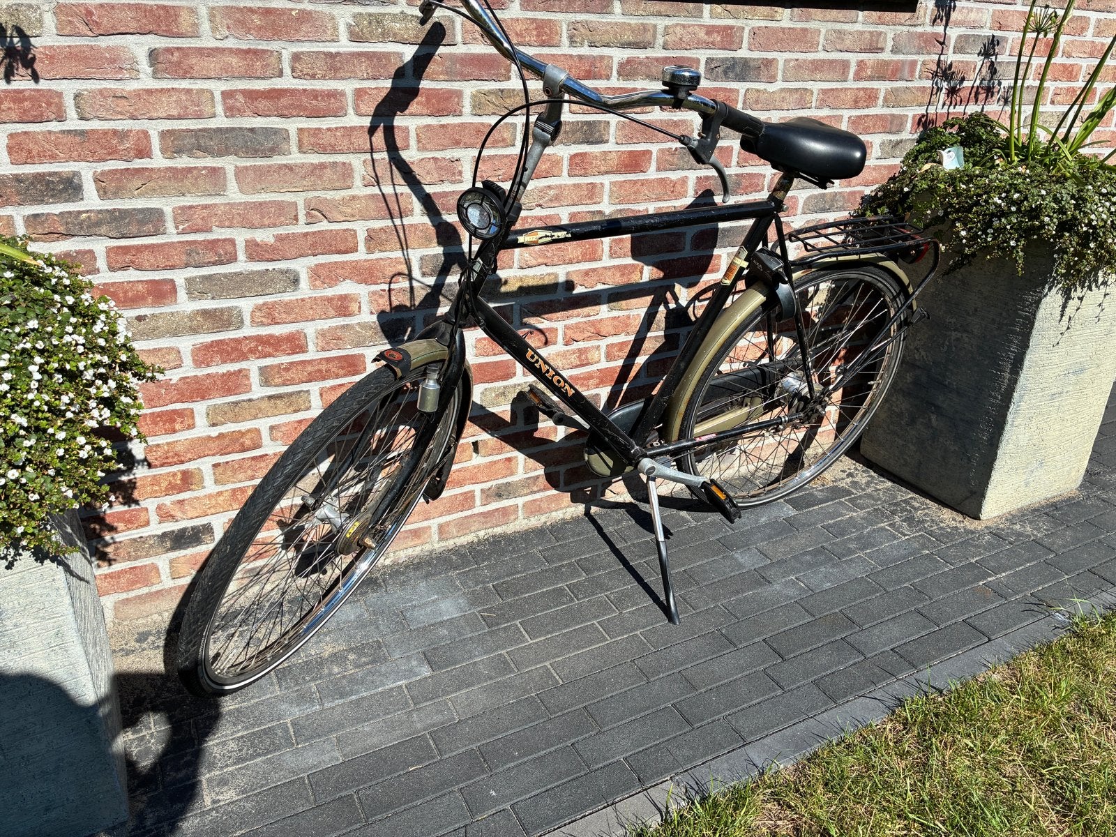 Union herenfiets - Klassiek en Betrouwbaar, Gebruikt, Versnellingen, 57 tot 61 cm, Ophalen