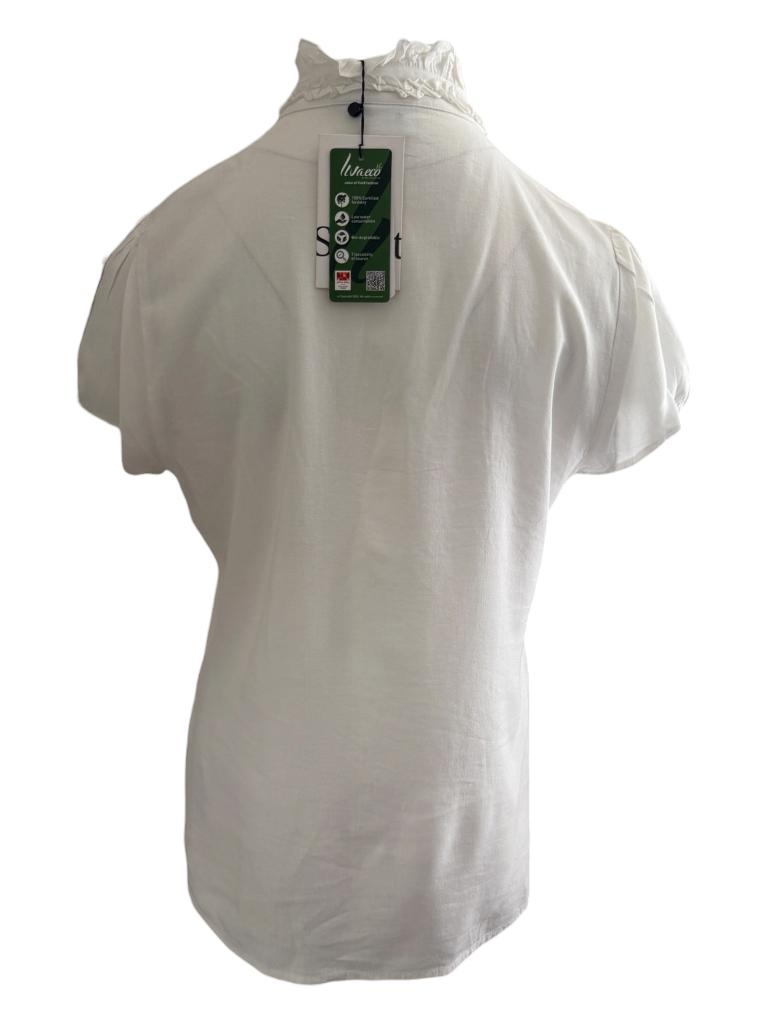 Saint Tropez blouse M, Verzenden, Maat 46/48 (XL) of groter, Zo goed als nieuw, Grijs