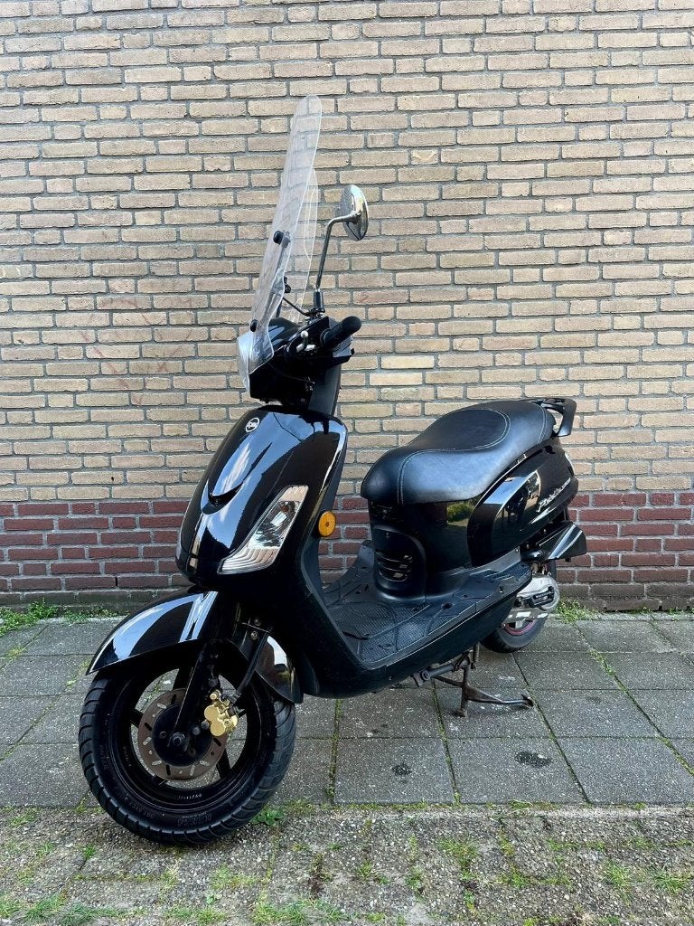 Sym Fiddle ll 50S bromscooter - Betrouwbare nette scooter, Ophalen, Gebruikt, Maximaal 45 km/u, 49 cc