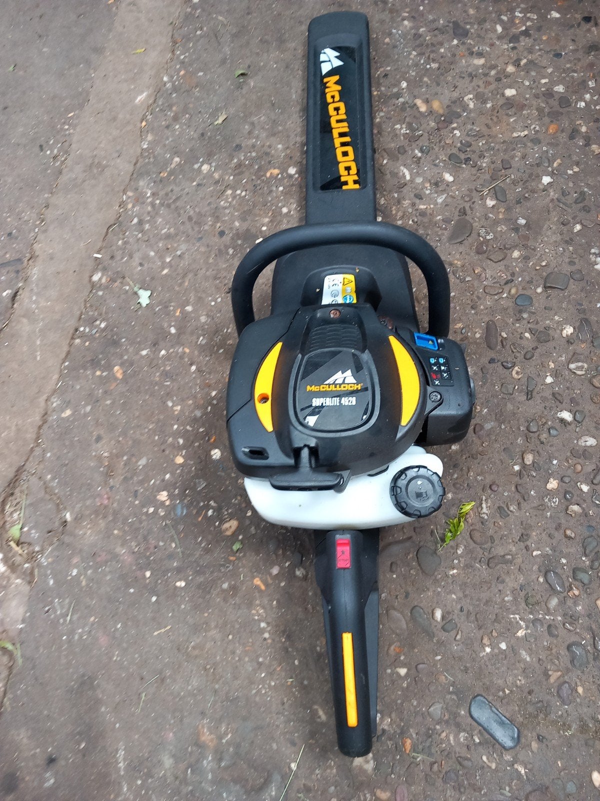 MC culloch superlite 4528 als nieuw, Ophalen, Zo goed als nieuw, Benzine, Husqvarna