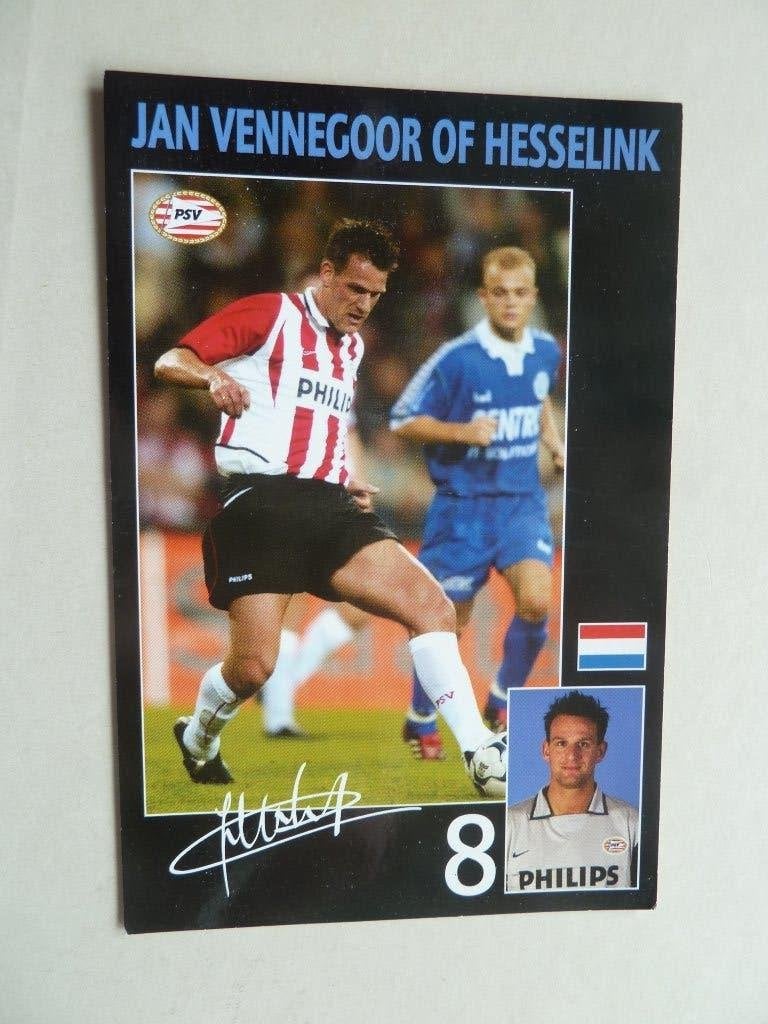 Spelerskaart  Jan.Vennegoor of Hesselink  PSV. 2003/2004, Ophalen of Verzenden, Zo goed als nieuw, PSV, Spelerskaart
