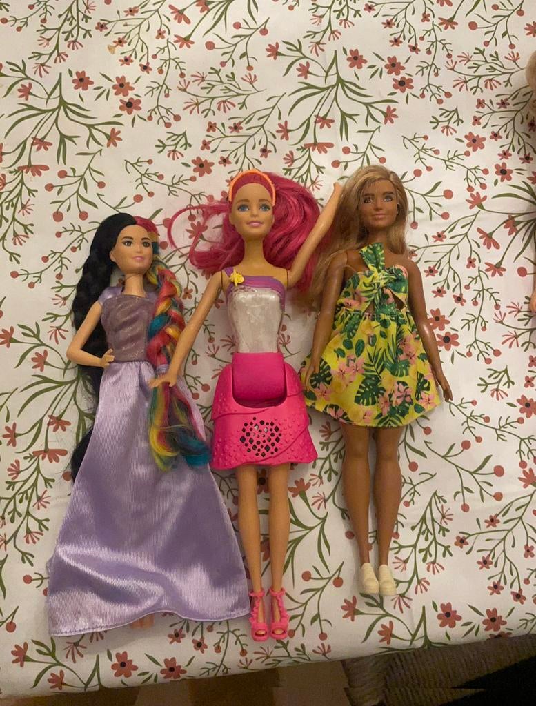 Barbie  Mattel  3 stuks, Verzamelen, Ophalen of Verzenden, Zo goed als nieuw, Pop