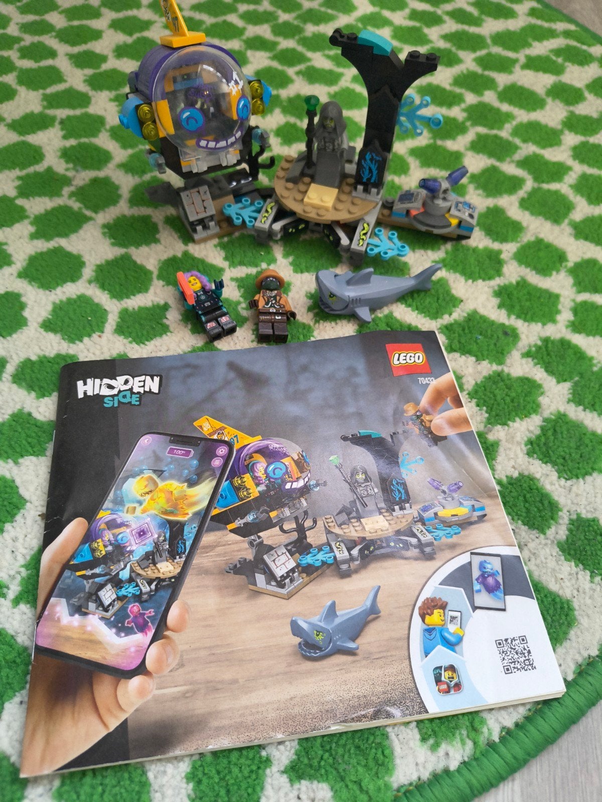 Lego Hidden Side 70433 J.B.'s Onderzeeër, Compleet, Overige thema's, Lego, Ophalen of Verzenden