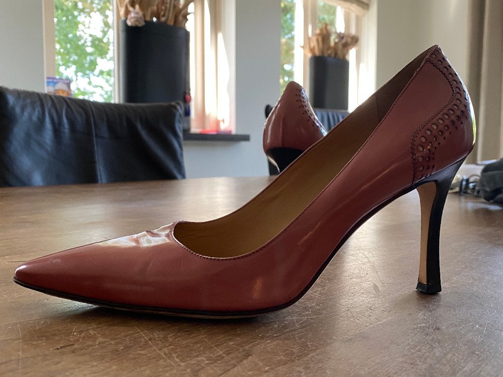 Santoni pumps maat 40, Pumps, Verzenden, Roze, Santoni