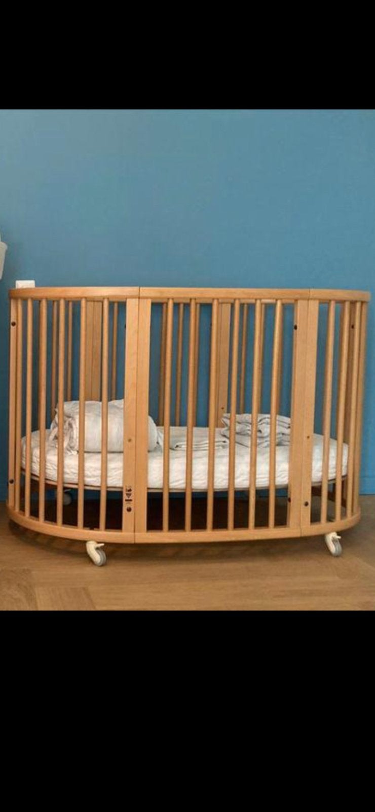 Stokke V2 Sleepi ledikant met matras, Ophalen, Zo goed als nieuw, Ledikant