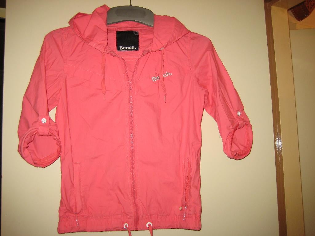 Roze jas, 36, Bench, met afneembare mouwen, Ophalen of Verzenden, Zo goed als nieuw, Maat 36 (S), Roze