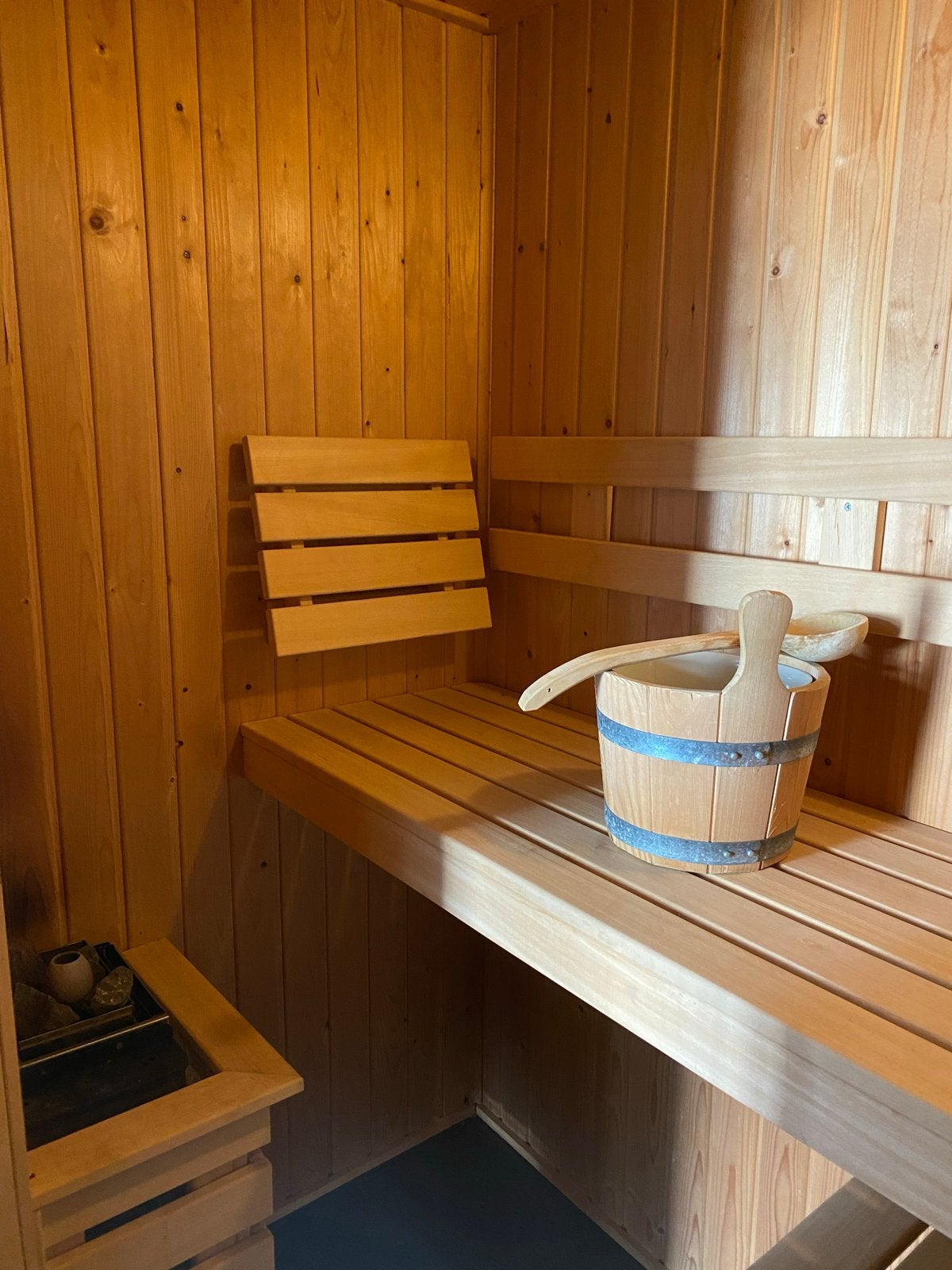 Complete Finse Sauna met accessoires - Zelf demonteren, Sport en Fitness, Ophalen, Gebruikt, Fins of Traditioneel, Complete sauna