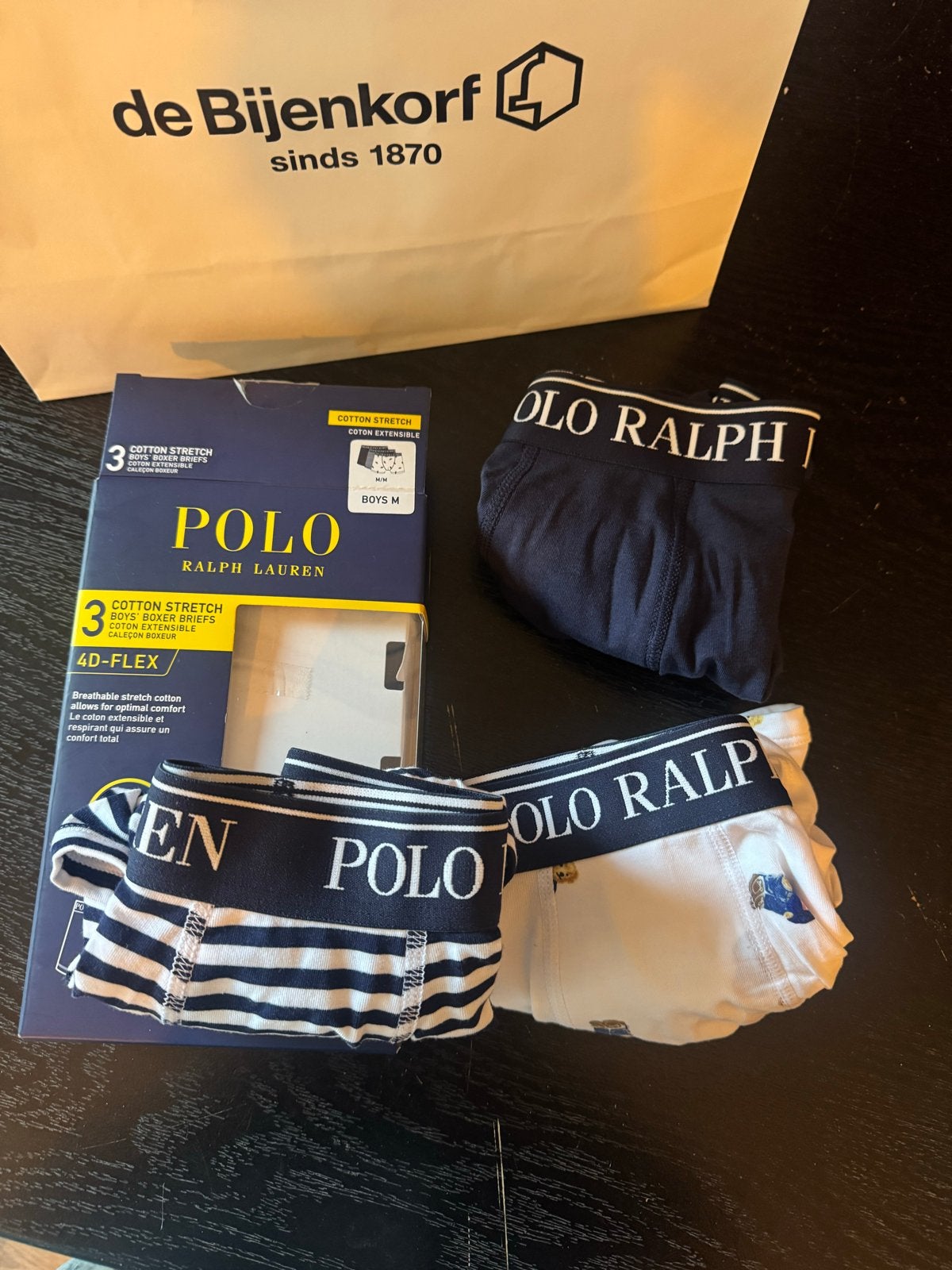 Nieuwe Polo Ralph Lauren boxershorts in doos, Kinderen en Baby's, Kinderkleding | Maat 146, Ophalen of Verzenden, Nieuw, Jongen