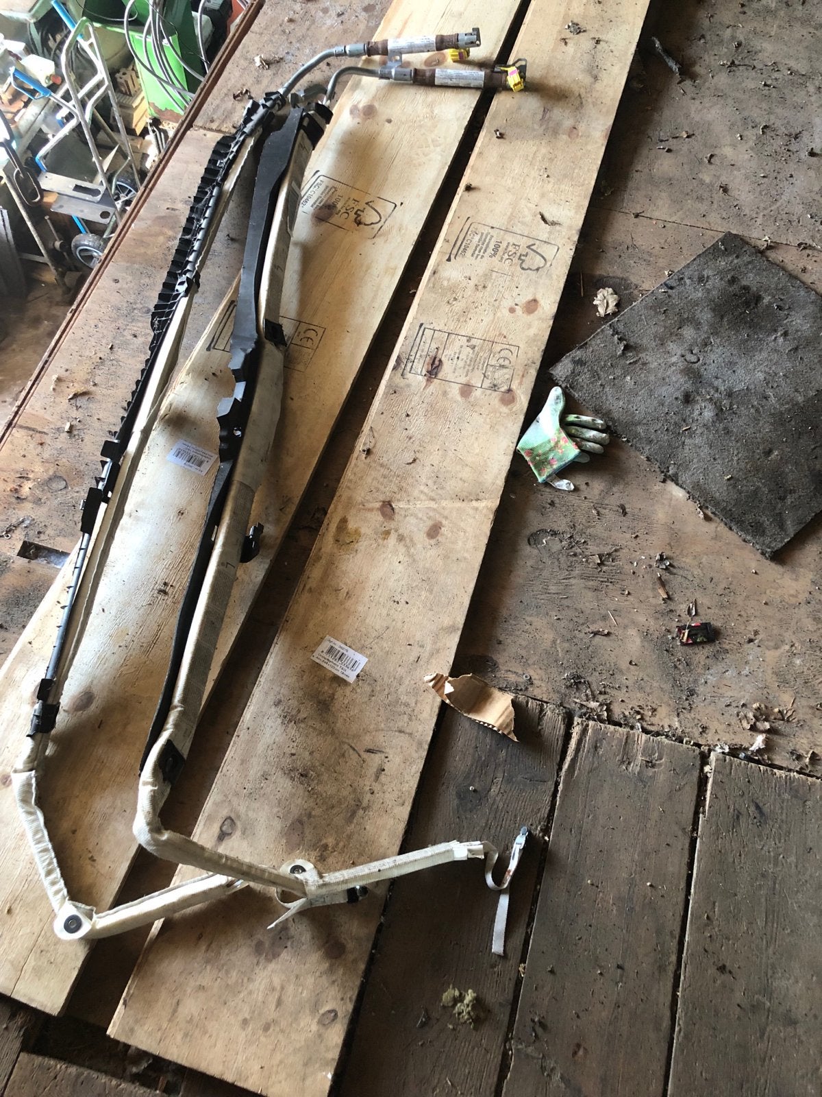Gordijn Airbags Links + Rechts VW Golf 5 (1K0880741D, 1K0880, Auto-onderdelen, Ophalen of Verzenden, Gebruikt, Volkswagen